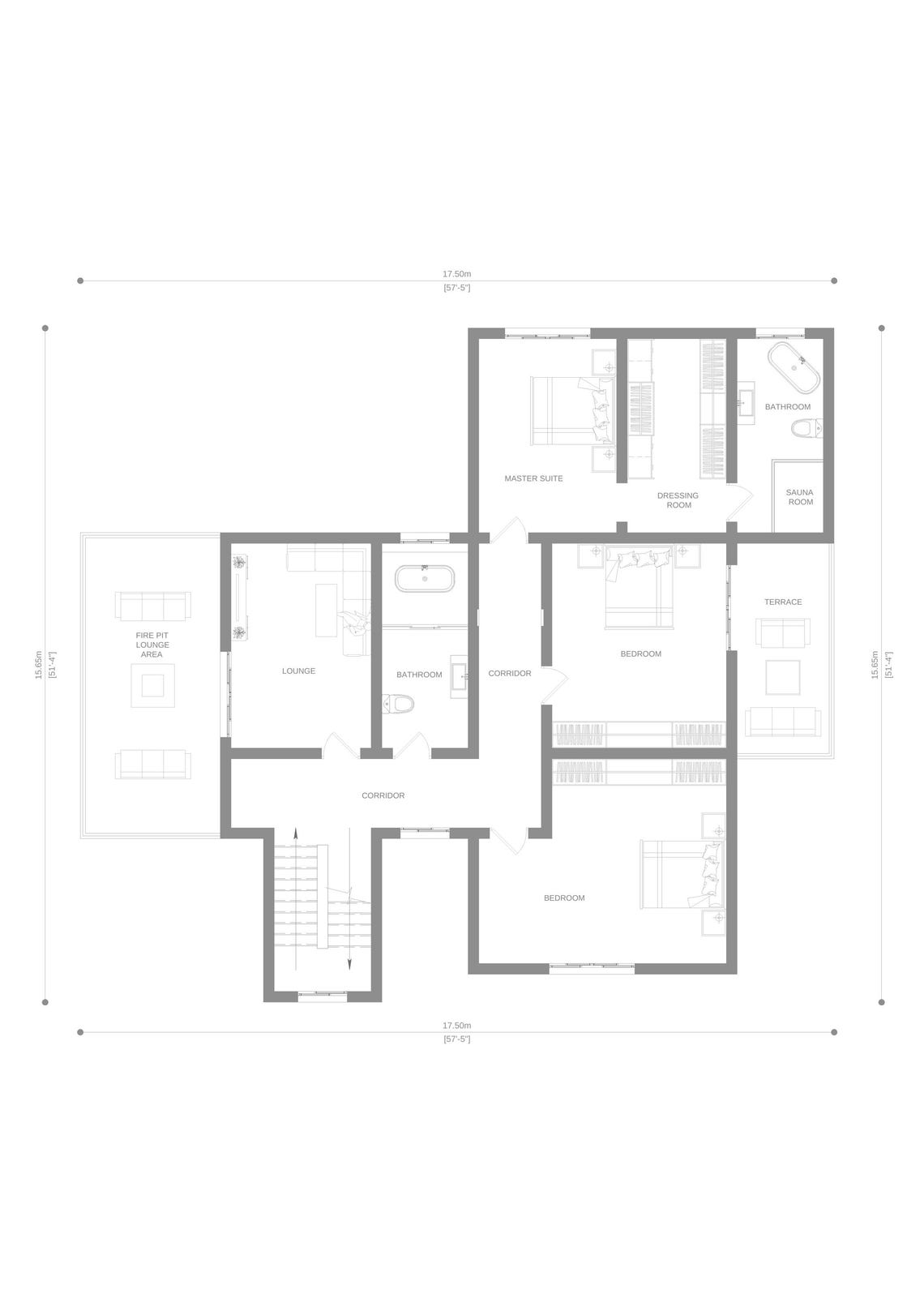 4-bedroom Modern Contemporary Villa – Complete Architectural Design ...