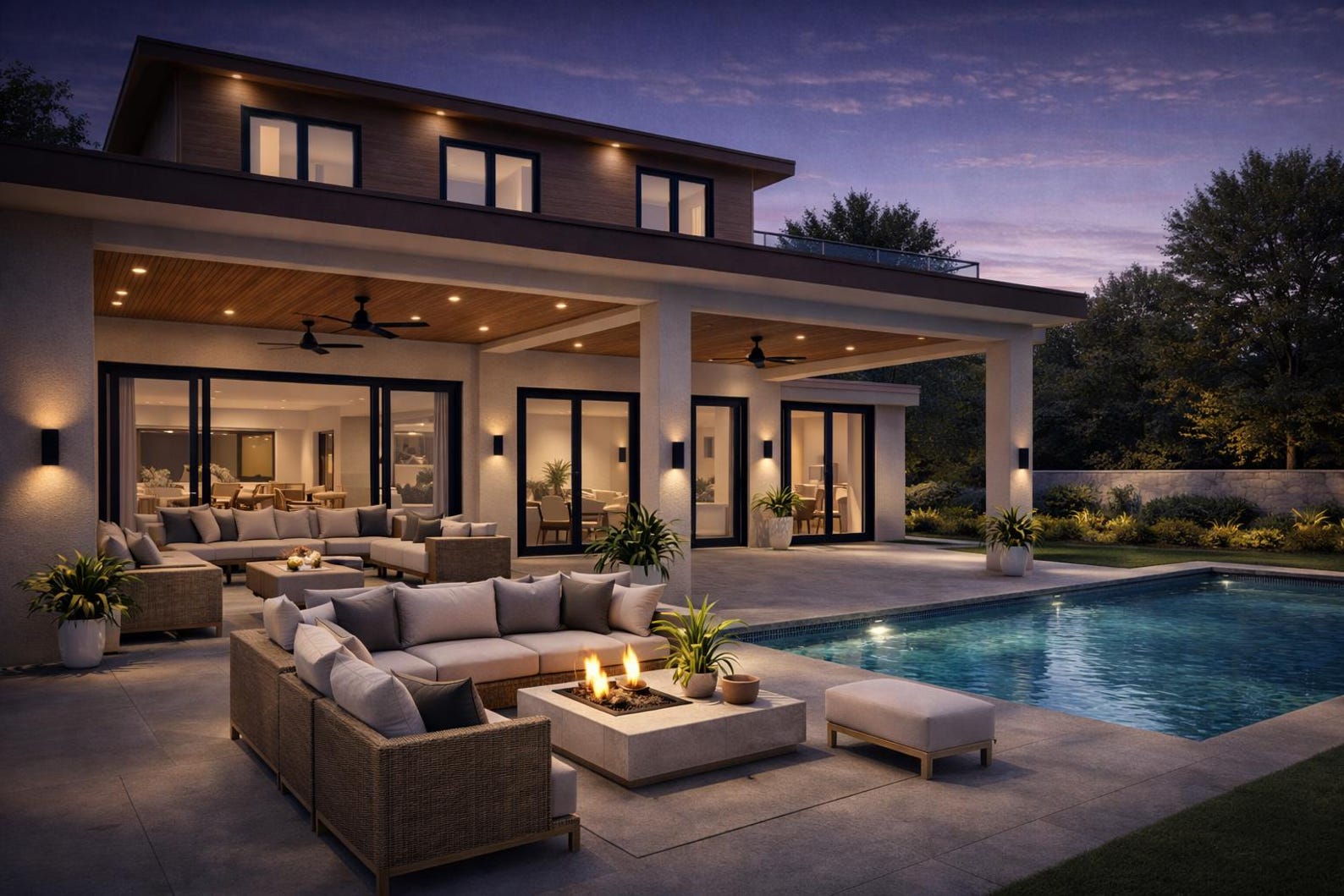 4-bedroom Modern Contemporary Villa – Complete Architectural Design ...
