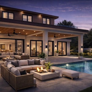 4-Bedroom Modern Contemporary Villa – Complete Architectural Design Package
