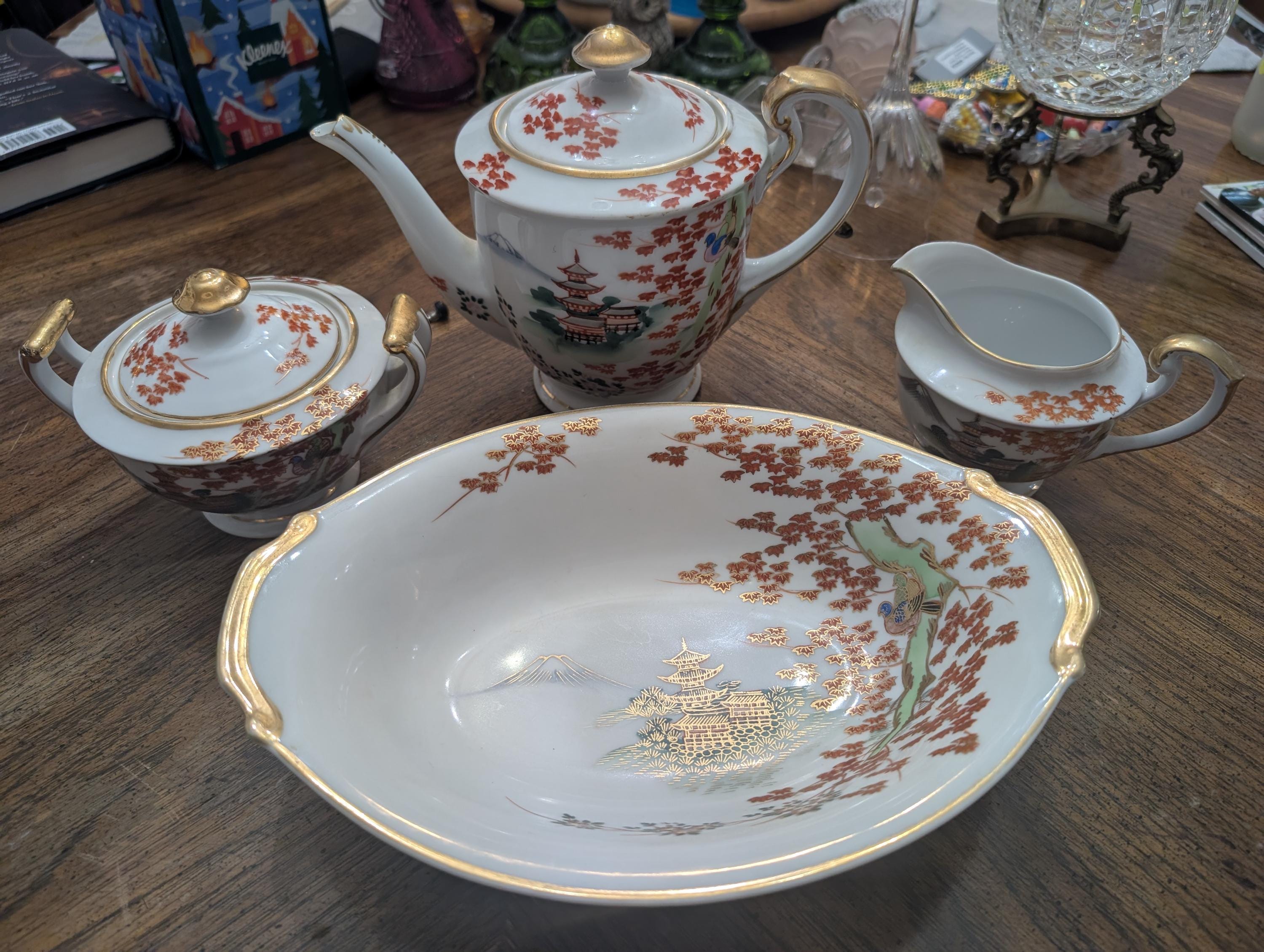 Eggshell Porcelain Japanese Tea Sets - Etsy