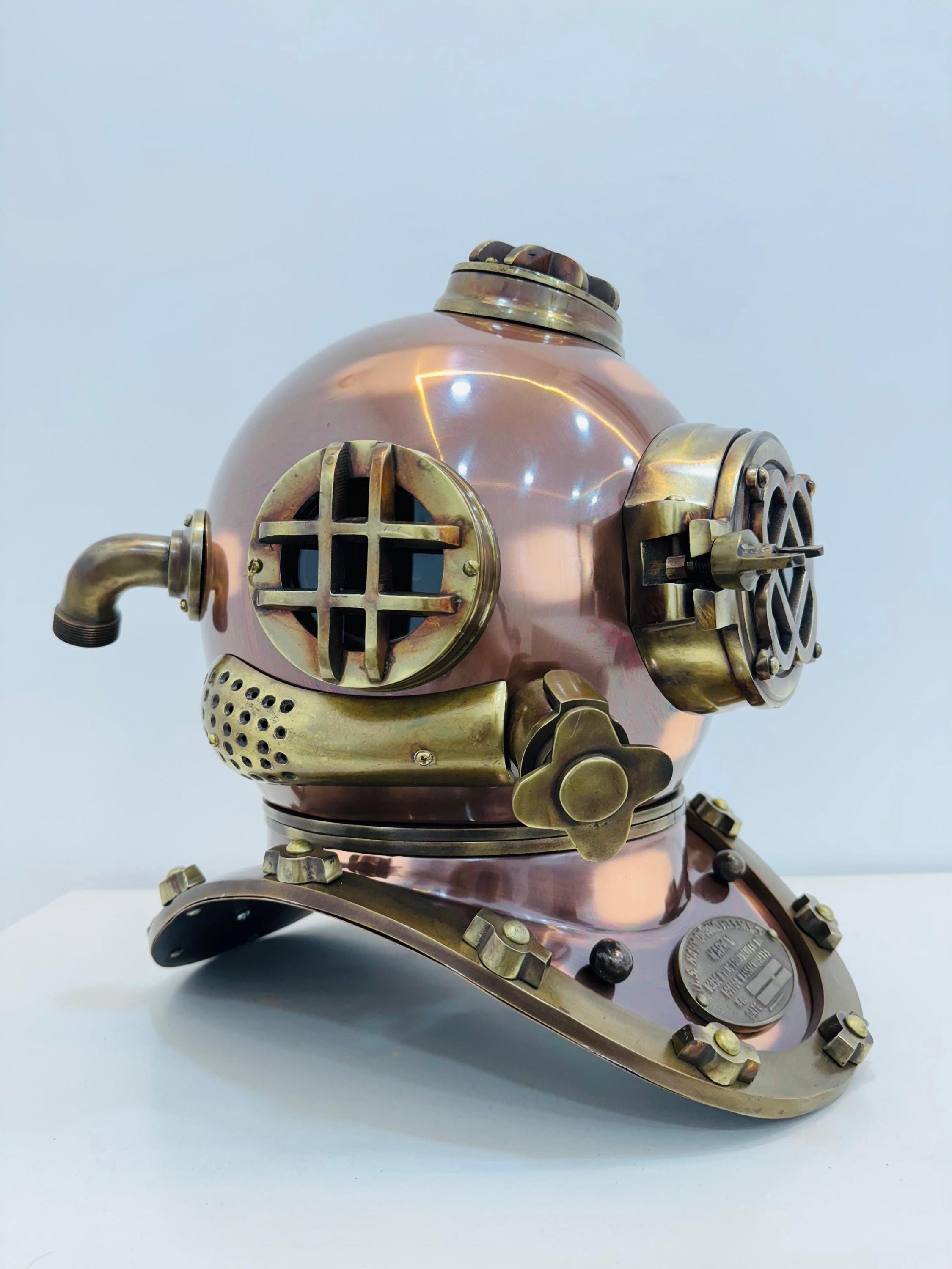 Deep Sea Diver Helmet Costume – Vintage Steampunk Wearable Prop ...