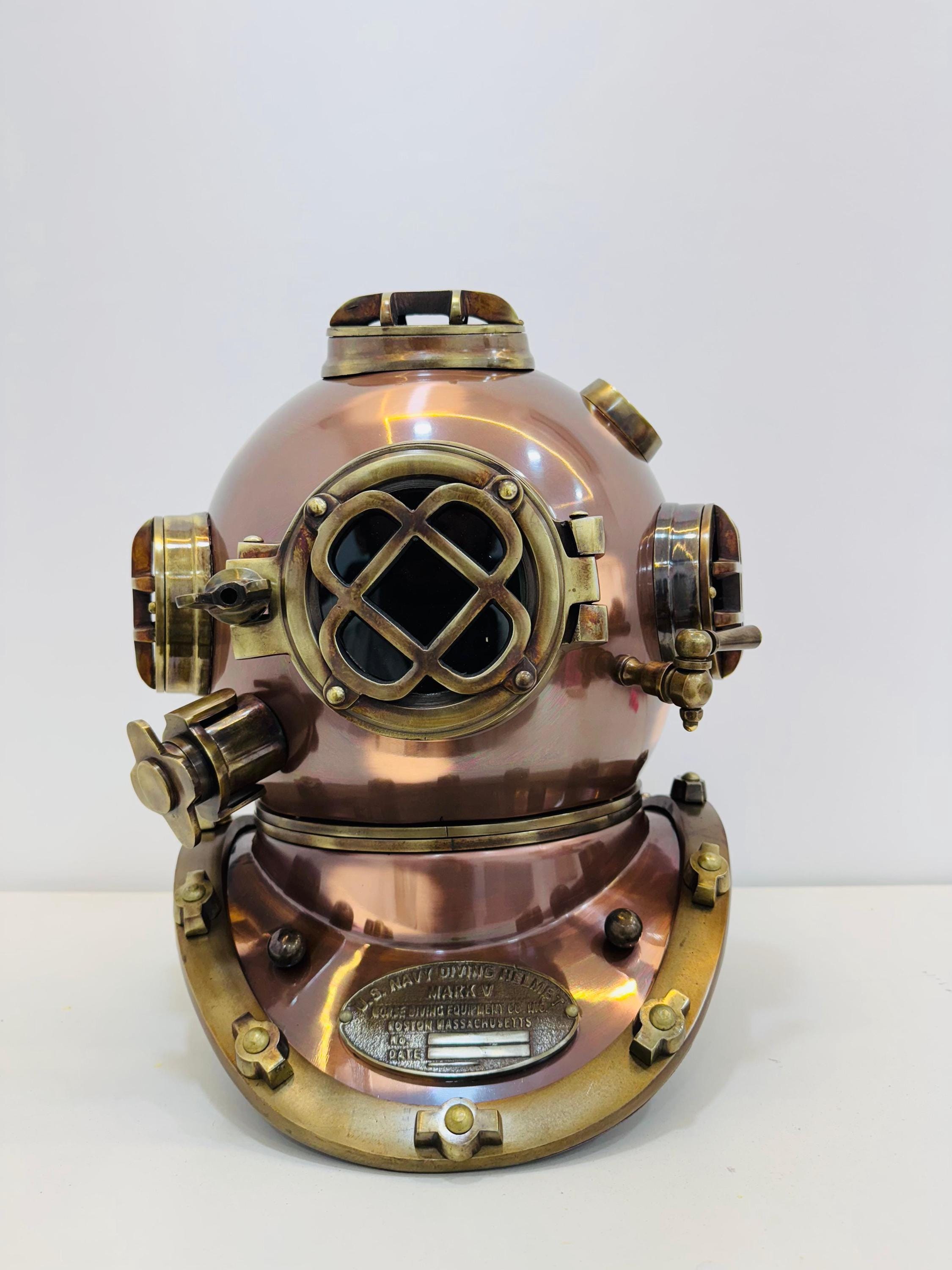 Deep Sea Diver Helmet Costume – Vintage Steampunk Wearable Prop ...