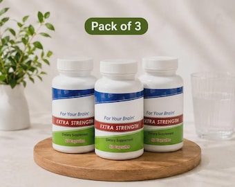 Extra Strength - 20mg 60Capsules (Pack of 3)
