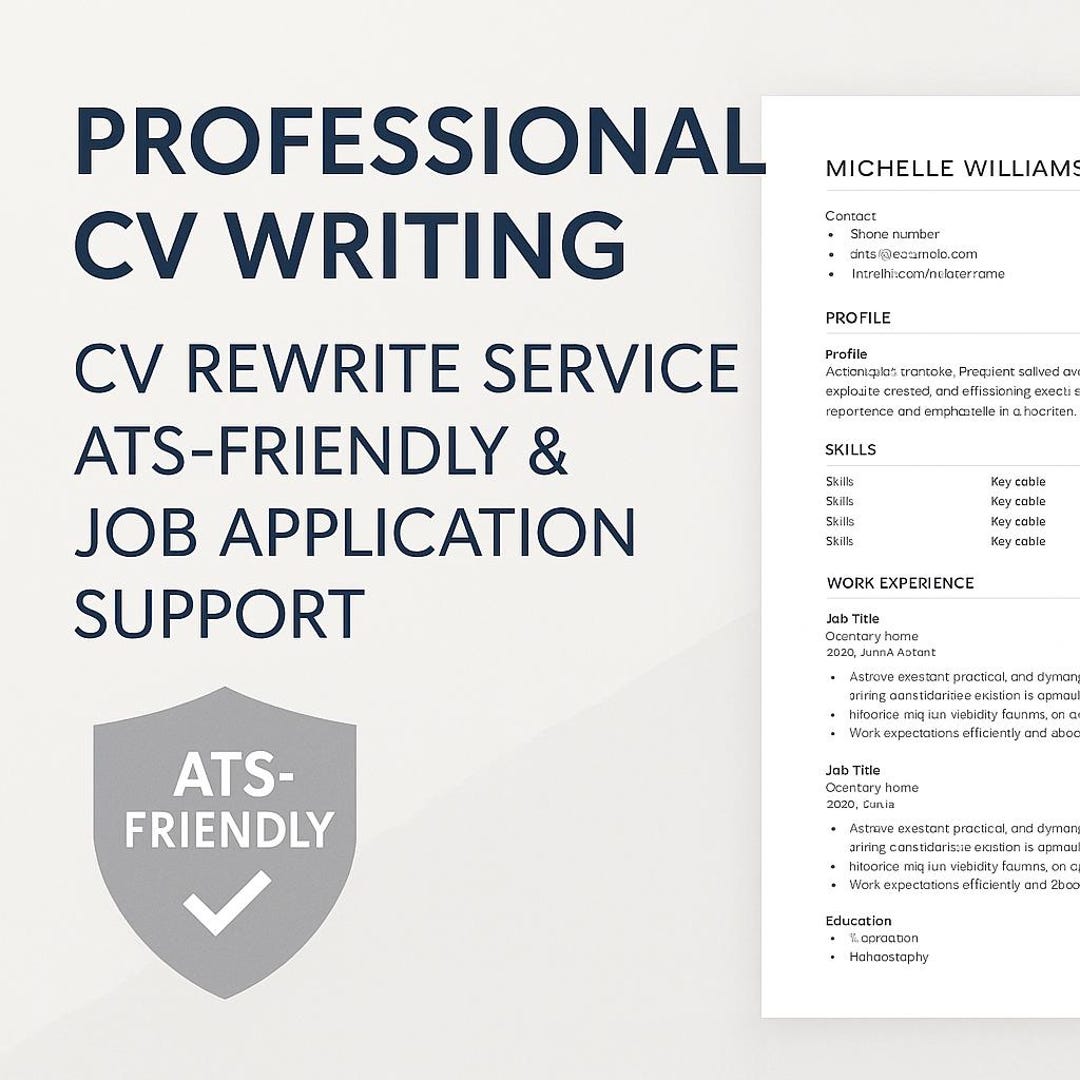 Model Cv Writing Service Professional CV Writing • CV Rewrite Service • Ats‑friendly & Job ...