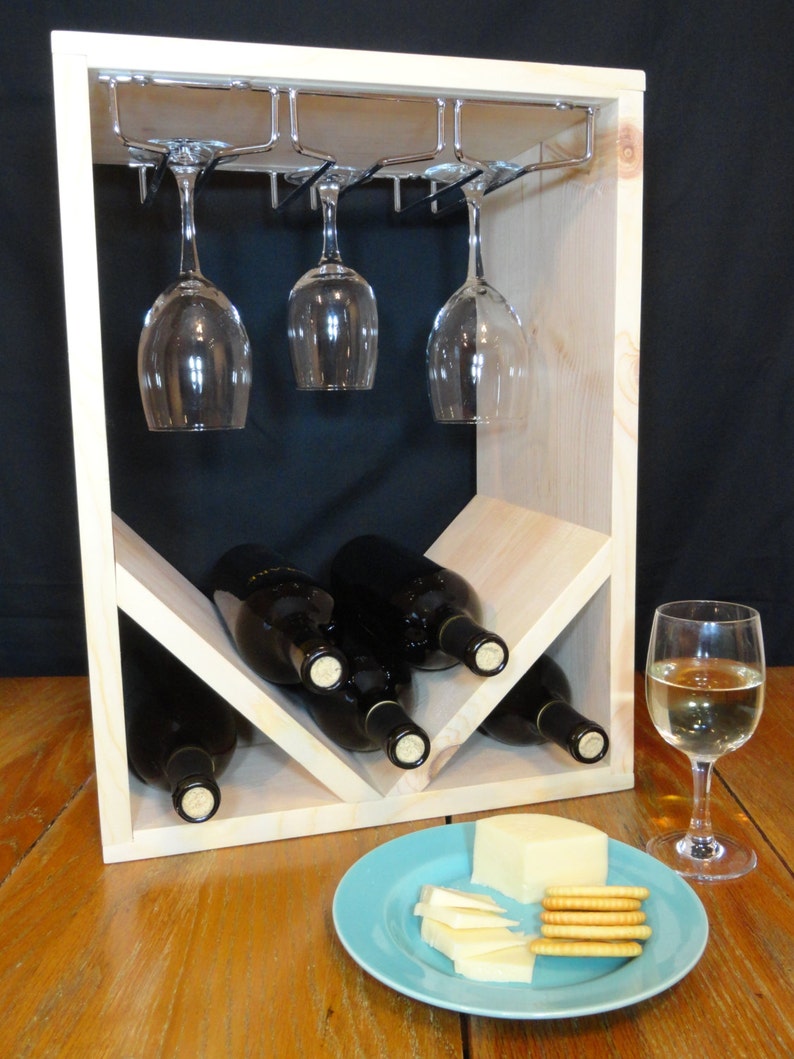etsy wine glass holder