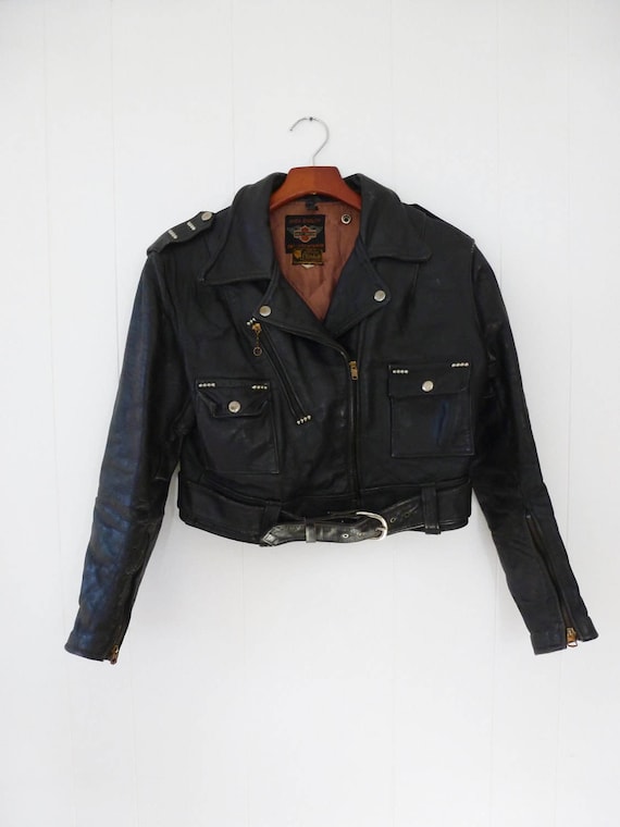 50's Women's Harley Davidson Cycle Queen Leather … - image 1