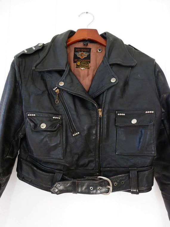 50's Women's Harley Davidson Cycle Queen Leather … - image 4