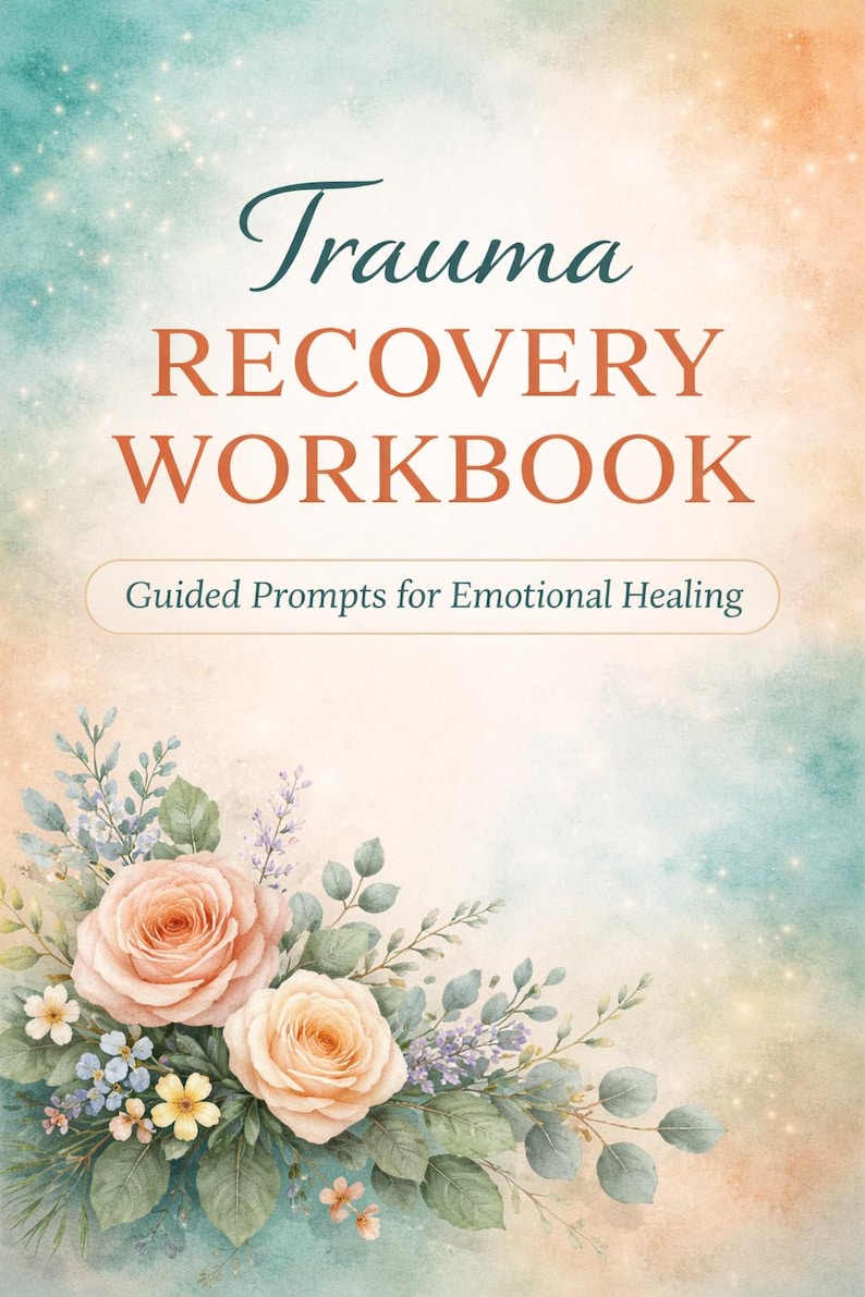 Trauma Recovery Workbook | Guided Emotional Healing Journal (printable ...