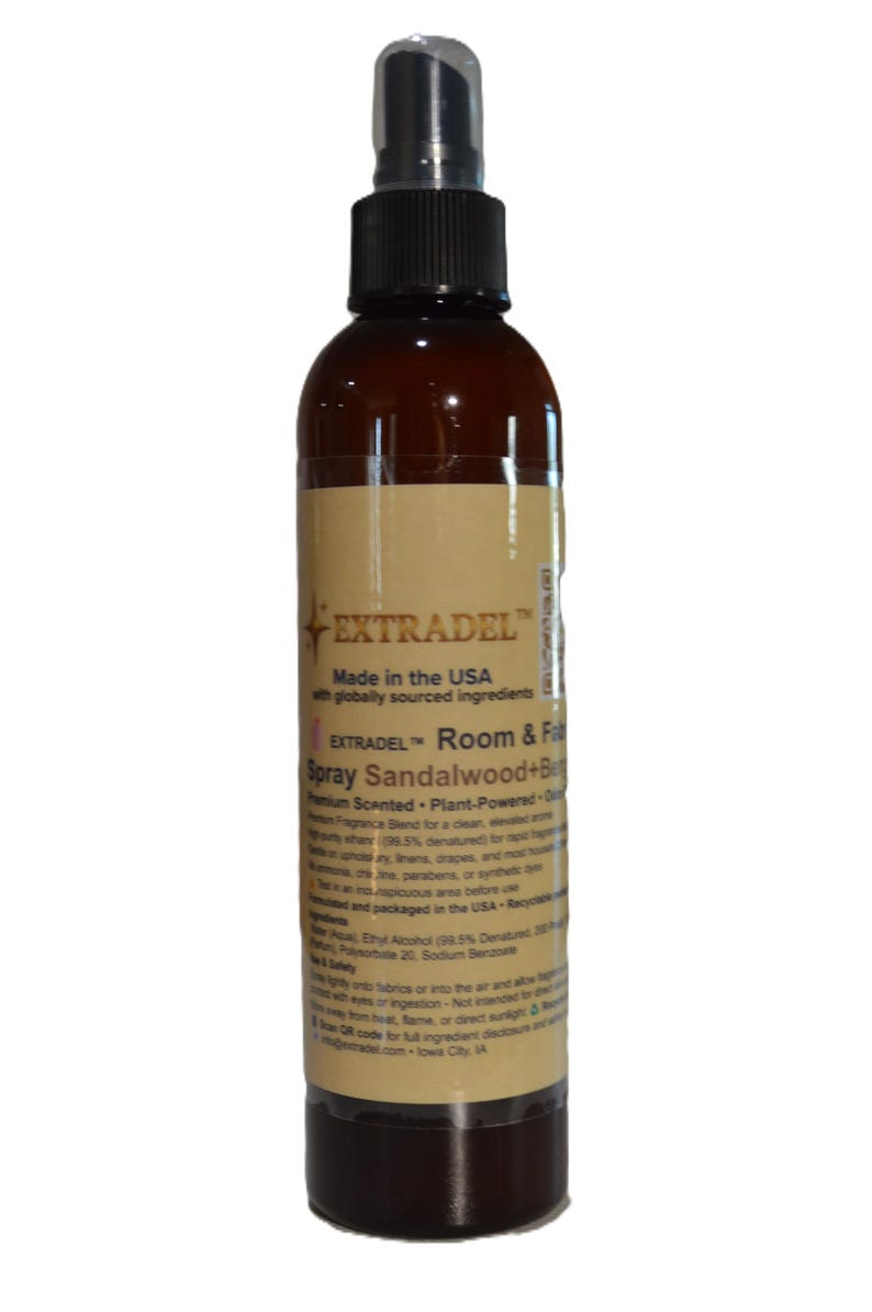 EXTRADEL™ Room & Fabric Spray – Plant‑Based, Biodegradable, Essential Oil Scent – Multiple Scents Available image 4