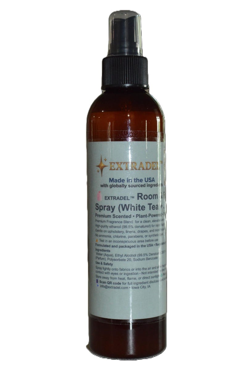 EXTRADEL™ Room & Fabric Spray – Plant‑Based, Biodegradable, Essential Oil Scent – Multiple Scents Available image 3
