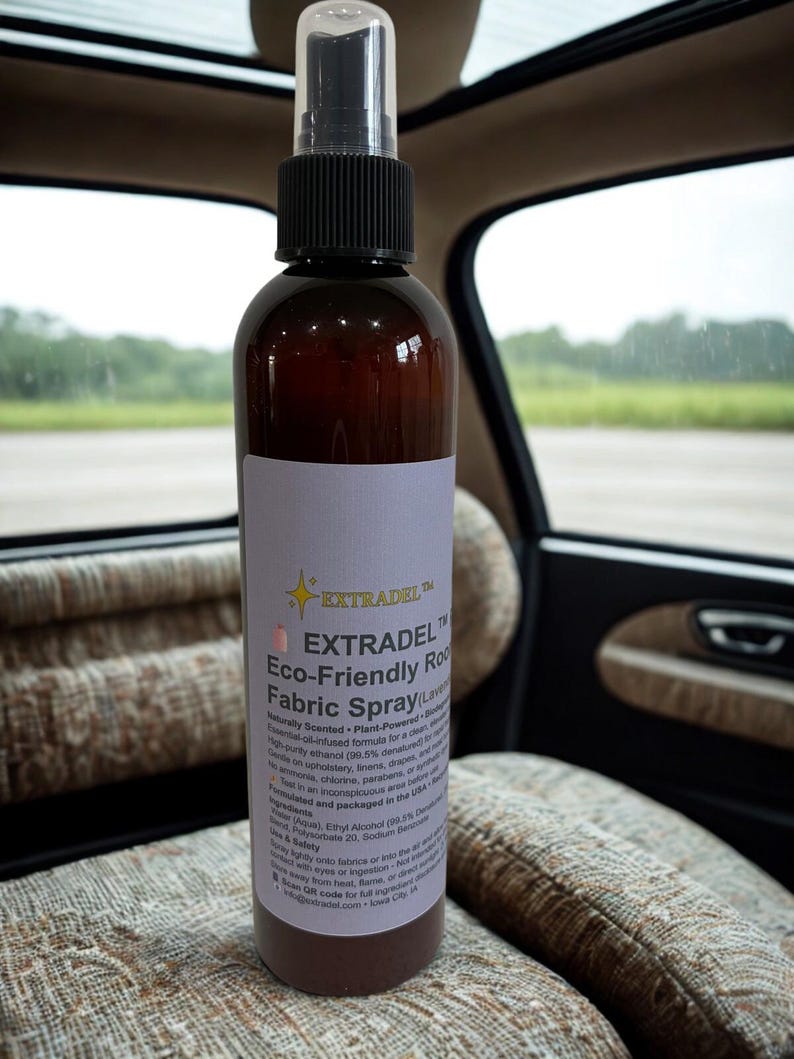 EXTRADEL™ Room & Fabric Spray – Plant‑Based, Biodegradable, Essential Oil Scent – Multiple Scents Available image 4