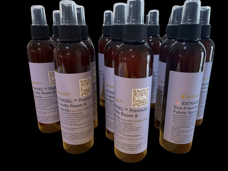 EXTRADEL™ Room & Fabric Spray – Plant‑Based, Biodegradable, Essential Oil Scent – Multiple Scents Available image 20