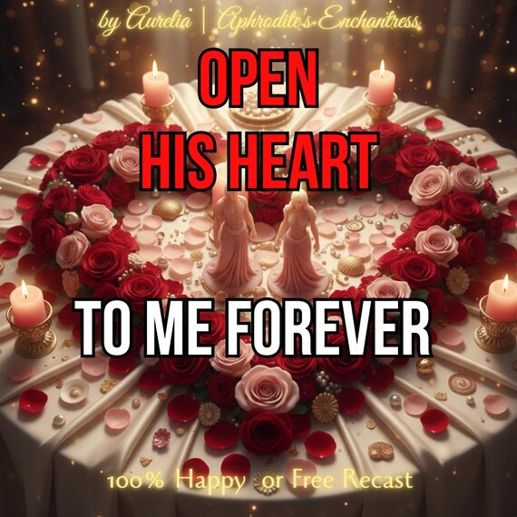 Venus Open His Heart Spell | Emotional Connection Deep Love Ritual | Make Him Vulnerable & Open | Same Day Cast | Photo Proof |