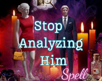Stop Overthinking Him Spell | Quiet Your Mind & Find Peace | Release Obsessive Thoughts Same Day by Aurelia