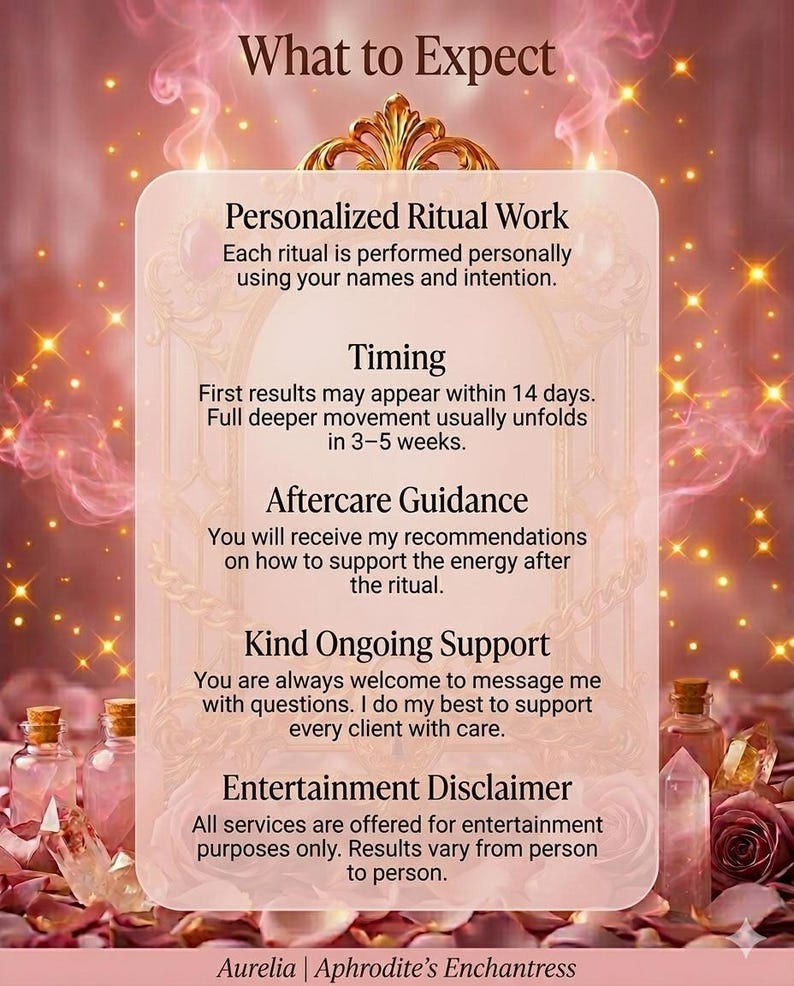 Open His Heart Spell - Venus Love Ritual - Emotional Connection, Photo Proof, Same Day Cast image 5