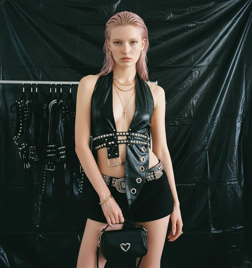 Leather Halter Dress - Etsy