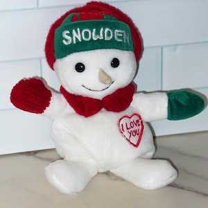 Snowman Bean Bag - Etsy