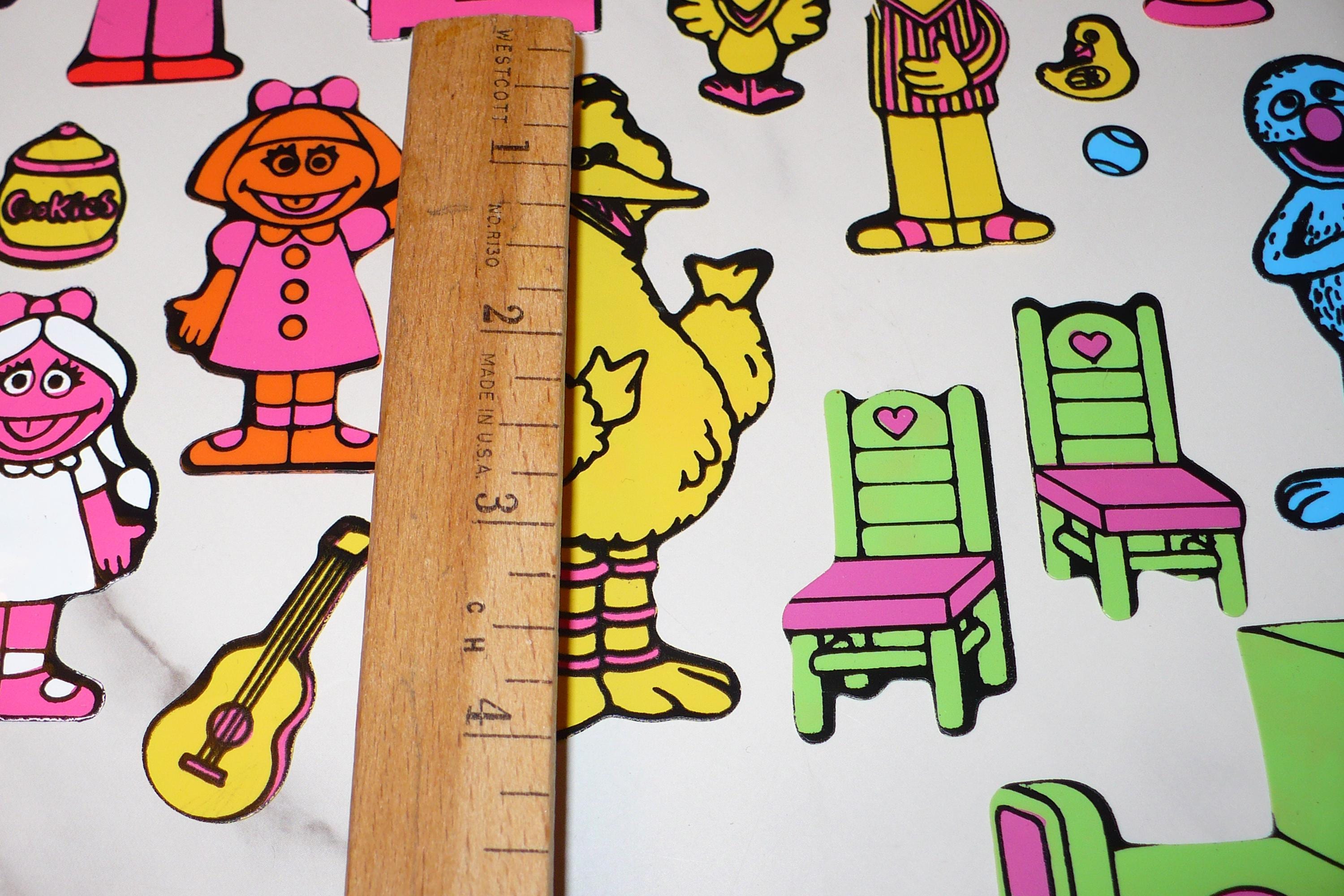 Colorforms Street Hawk Vintage Sesame Street Colorforms Replacement Pieces ~ Color Forms 29 ...