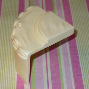 Fisher Price Fun with Food REPLACEMENT CAKE ICING White Cake Slice Cover ~ Dessert Play Food 1987 Kitchen Party Time Set