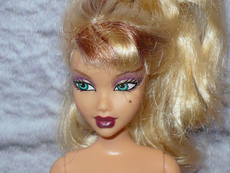 Barbie My Scene Doll Kennedy Brown Streak Blonde Hair Nude For Etsy
