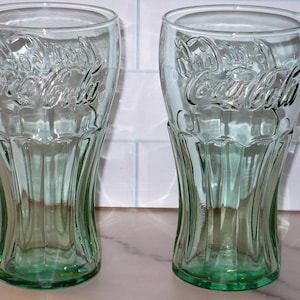 Vintage Coke Cola Glass - Etsy
