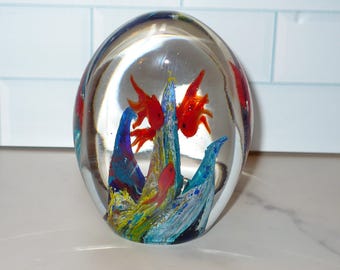 その他 murano glass lion vintage paper weights Nason, Italian