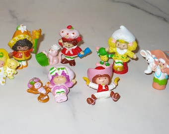 Vintage 1980's Kenner Strawberry Shortcake Deluxe Mini ~ Choice: SSC Butter Cookie Apricot Orange Marmalade Raspberry Tart Lemon Meringue