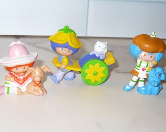Vintage 1980's Kenner Strawberry Shortcake Mini ~ Choice: Almond Tea Crepe Suzette