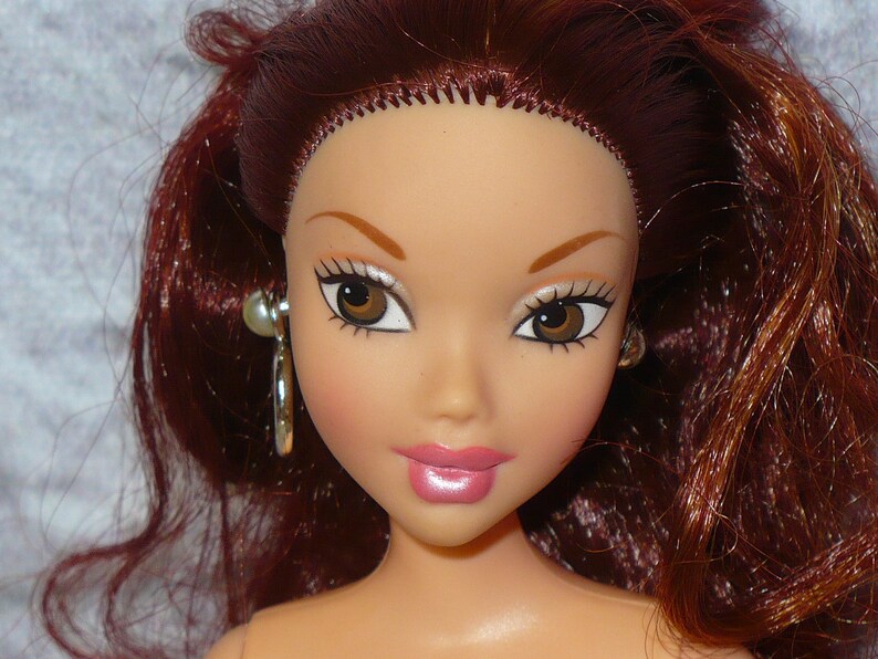 Mattel Barbie My Scene Doll Chelsea Straight Hair Auburn Nude Etsy