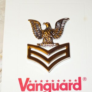 Vintage Vanguard Navy Pin - Etsy