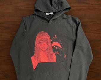 Raf Simons 'Consumed' Penelope Tree Hoodie in black vintage