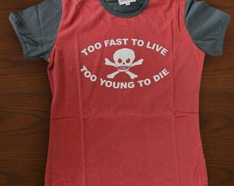 Vivienne Westwood "Too Fast To Live Too Young To Die" long-sleeve t-shirt vintage
