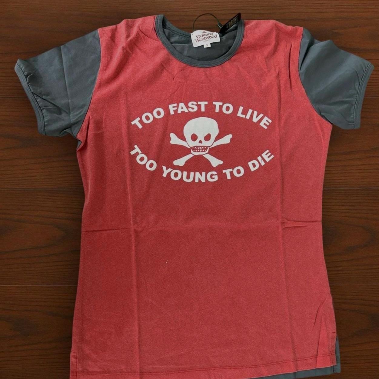 Vivienne Westwood Too Fast to Live to Young to Die - Etsy