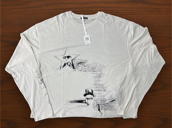 Ann Demeulemeester, Ann Demeulemeester Emil "Sketchbook" Long Sleeve T-Shirt