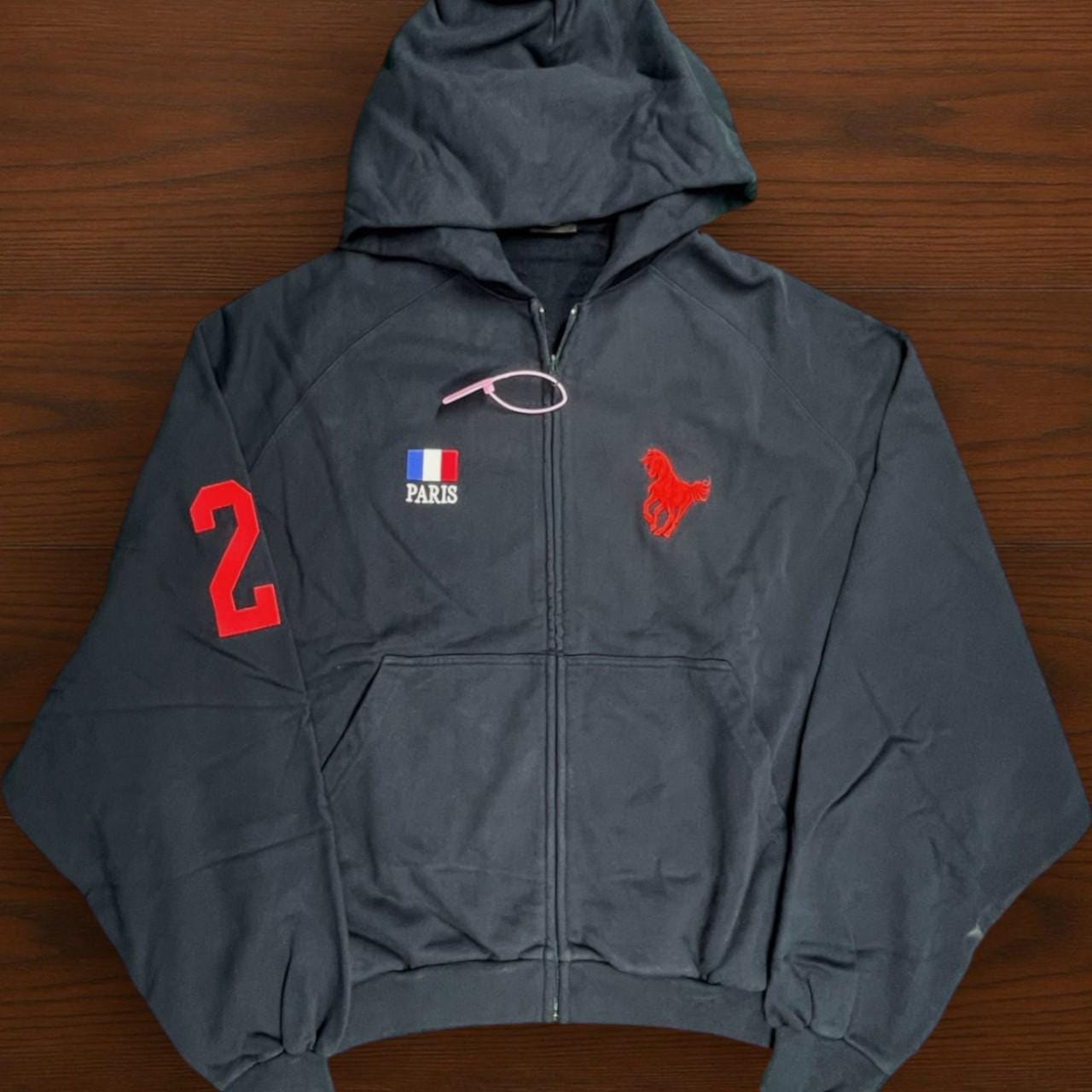 Paris Zip Hoodie - Etsy