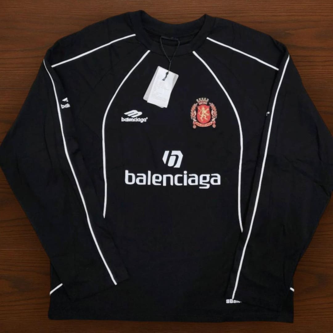 Balenciaga Long-sleeve Football Jersey - Etsy