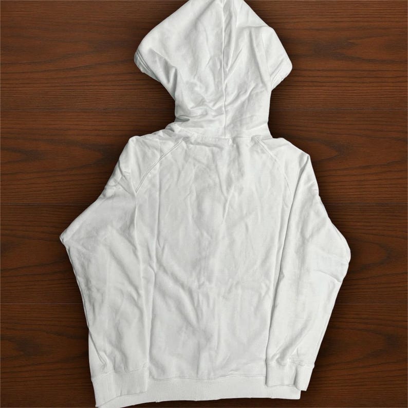 Vinatge embroidery skull cotton hoodie with NUNBER (N)ine tag image 3