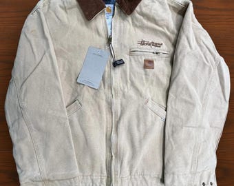 Vinatge carhartt x stussy cotton work jacket (still with tags!)