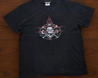 Junya Watanabe COMME des GARÇONS SS06 "Tribal Skull" t-shirt.