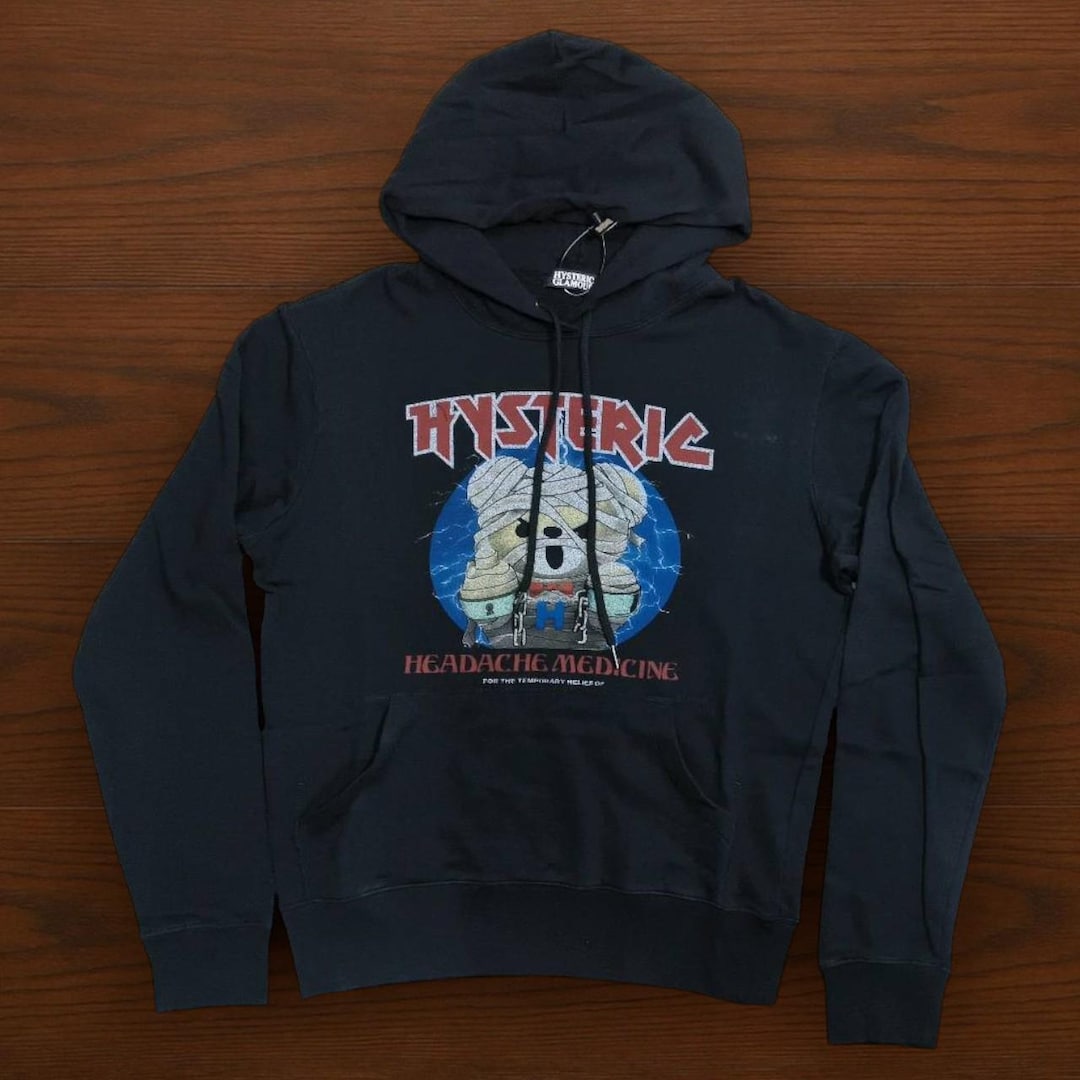 Hysteric Glamour bearパーカー　archive Black Hysteric Glamour 