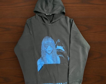 Raf Simons 'Consumed' Penelope Tree Hoodie in black vintage