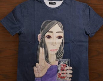 Raf Simons x Brian Calvin "Coors light" T shirt