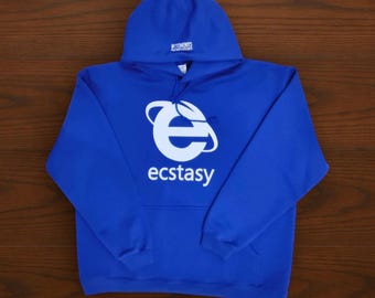 Vinatge 2020 vetements ecstasy hoodie