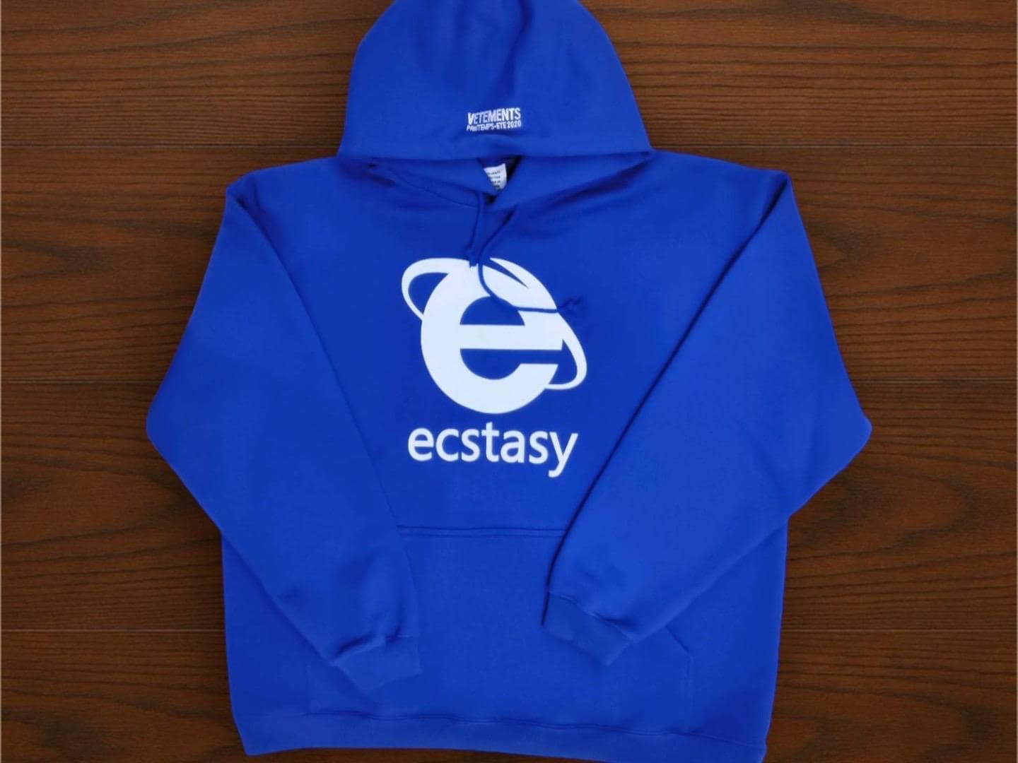 VETEMENTS Ecstasy Hoodie エクスタシーパーカー 20SS Ecstasy Hoodie in Black – SVRN