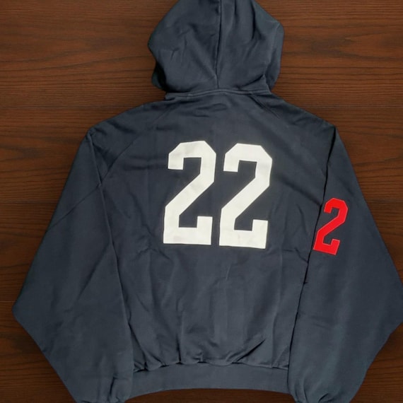 Balenciaga Men's Polo Zip Hoodie in Navy - Etsy