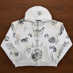 Zip up Opium Hoodie - Etsy