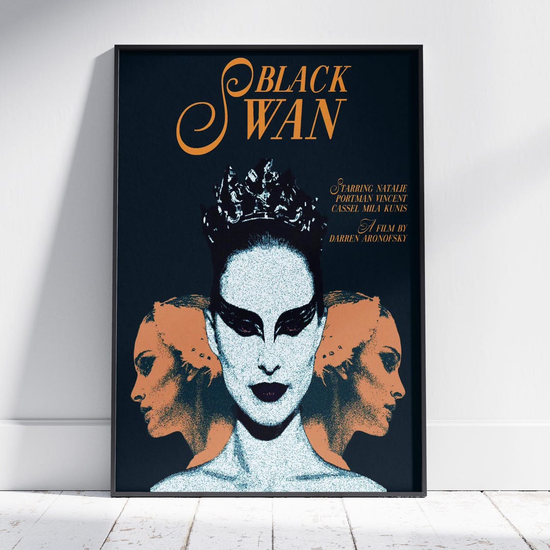 Black Swan Movie Poster | Matte Print, Ballet Decor - Etsy