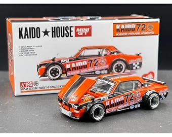 Kaido House X Mini GT Nissan Skyline 2000GT-R KPGC10 1:64 Diecast