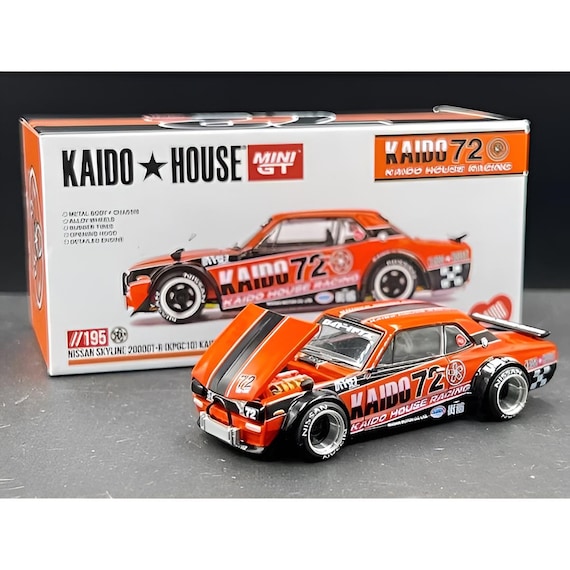 Kaido House X Mini GT Nissan Skyline 2000GT-R KPGC10 1:64 Diecast