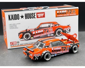 Kaido House X Mini GT Nissan Skyline 2000GT-R KPGC10 1:64 Diecast